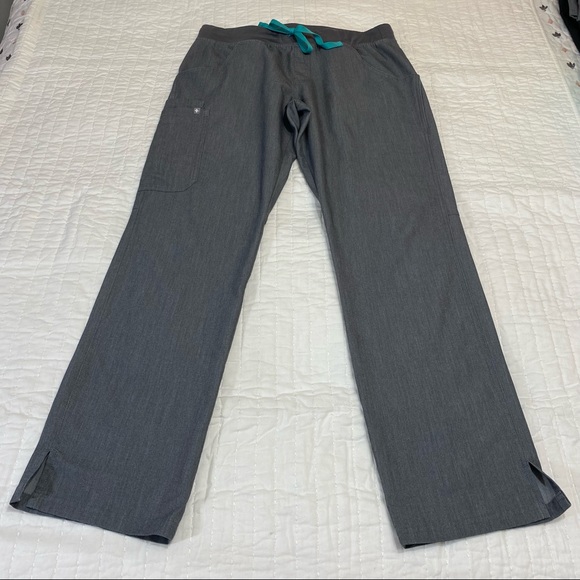 Figs Kade Cargo Scrub Pants Graphite Grey Sz Medium - Picture 9 of 14